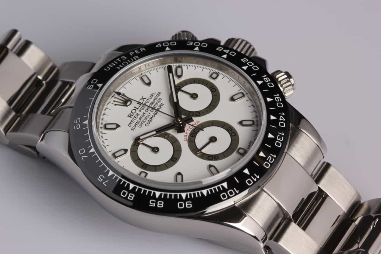 Rolex Daytona Chronograph SS White Dial - Reference 116520 - SOLD ...